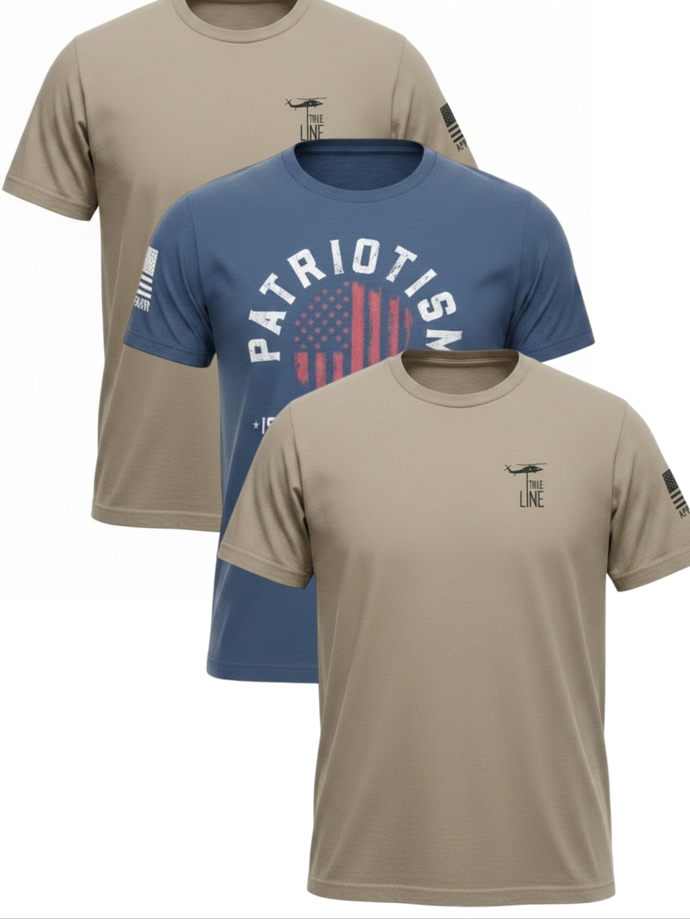 Nine Line Apparel 3 Shirt Bundle - 2XL